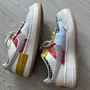 Retro 8.5 Nike Air Force 1 Shadow Patchwork Sail
